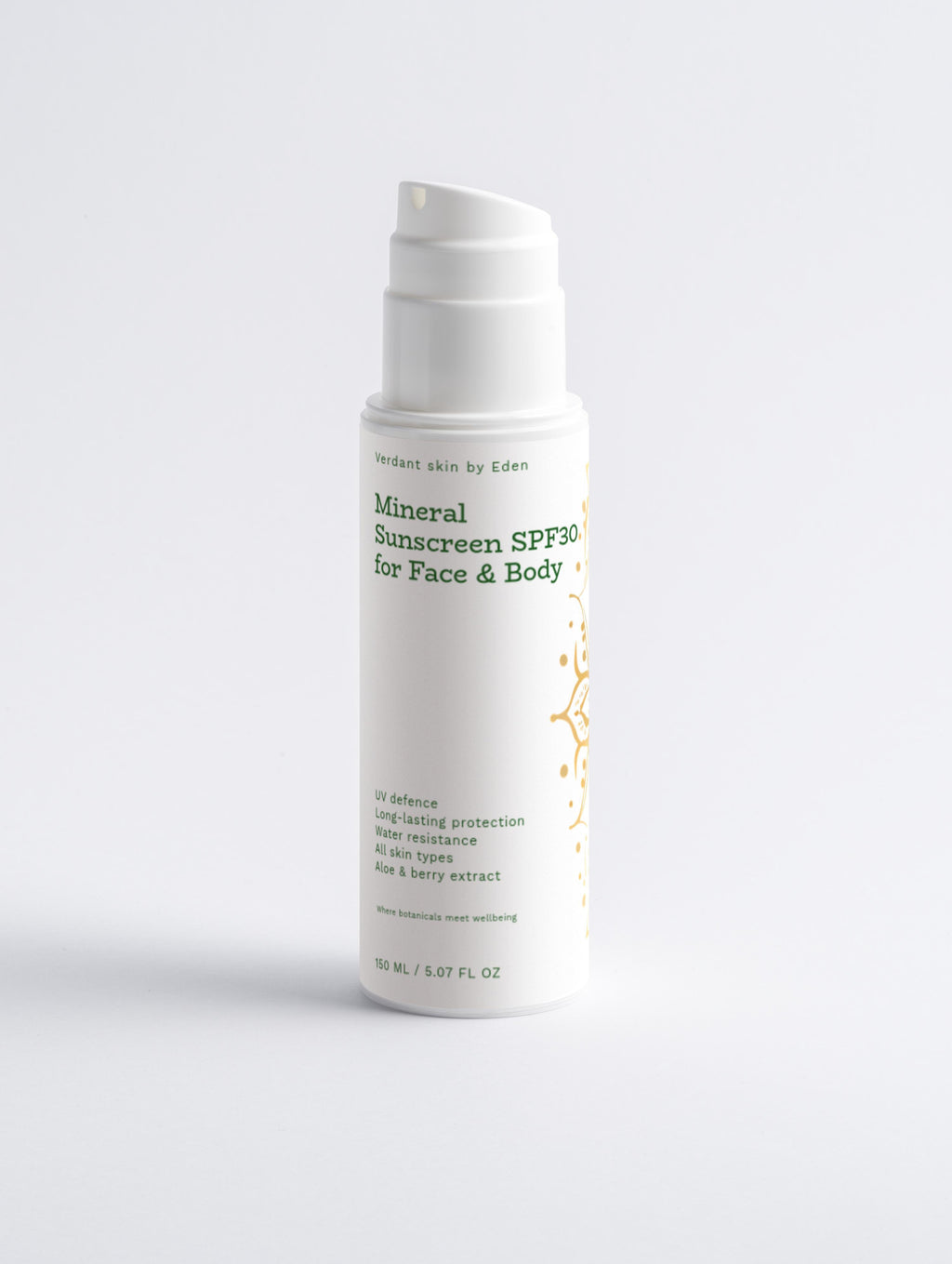 Mineral Sunscreen SPF30 for Face & Body, no tint