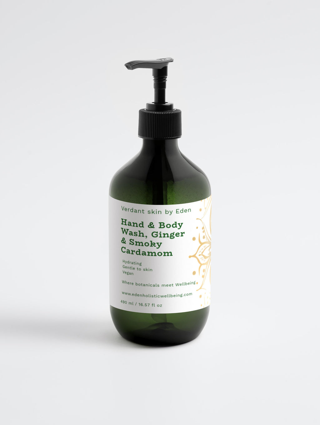Hand & Body Wash, Ginger & Smoky Cardamom