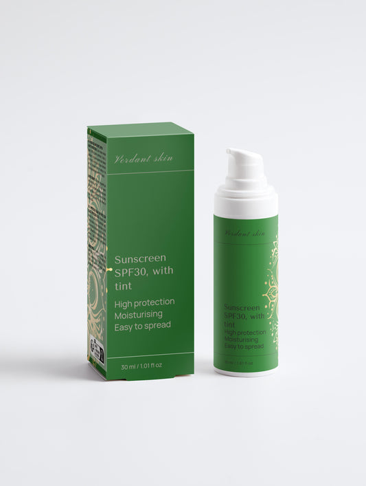 Sunscreen SPF30, with tint