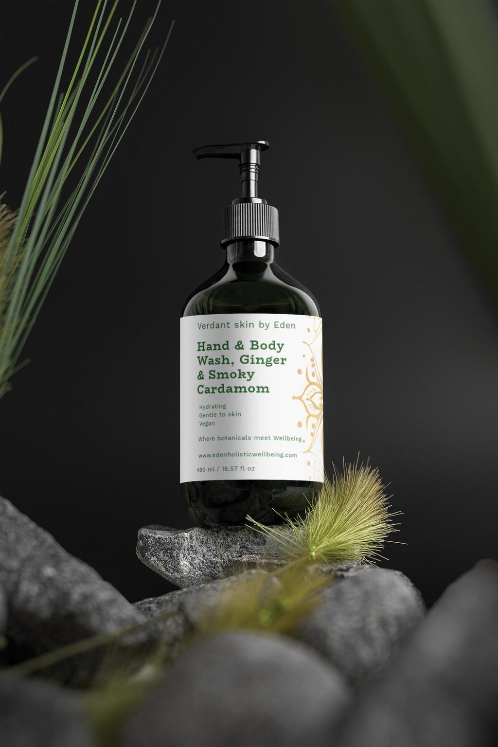 Hand & Body Wash, Ginger & Smoky Cardamom