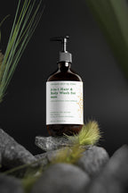 2-in-1 Hair & Body Wash for men - Woody Aroma of Vetiver and amber